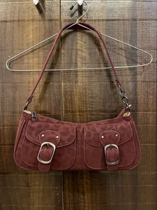 Chic Burgundy Shoulder Bag