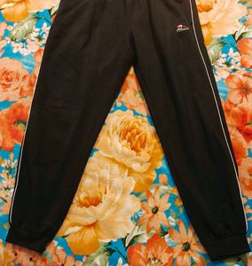 Winter Black Track Pants