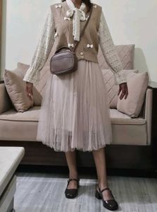 2-in-one sweater with Dress Set✨️🎀