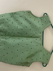 Embellished Mint Green Blouse