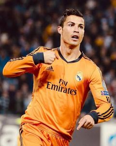 CR7 All Club played Tribute jersey