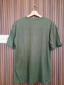 Olive Green "sleep? sleep." T-Shirt