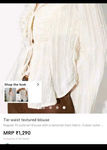 Savana blouse ( new with tag )