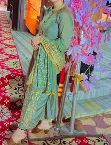 BLOCK PRINT KURTI SET
