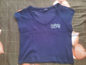 ZUDIO TOP NAVY BLUE(little crop)