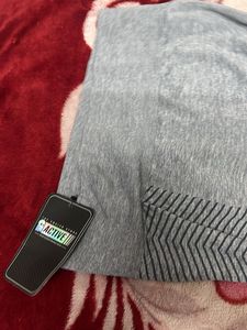 Grey Seamless Active Leggings