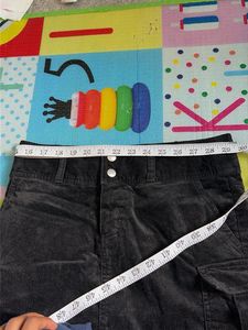blackbCorduroy Cargo Mini Skirt