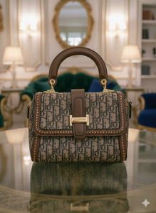 Dior Monogram + Fendi saddle Bag Combo