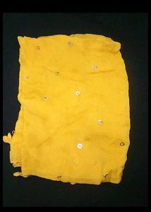 Yellow Floral Print Salwar Kameez