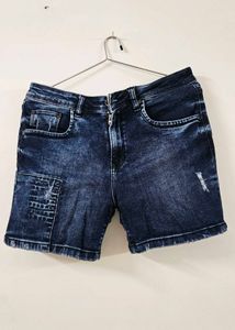 Stylish Blue Denim Shorts