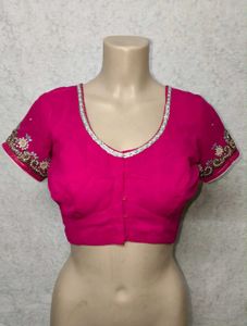 Beautiful Pink Embellished Blouse
