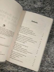Subtle Art And Everything Is Fck By Mark Manson 2023 Bestseller