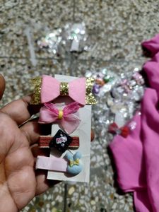 Sparkly Hair Clips Set