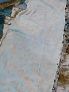 Sheer Leopard Print Dupatta double layer
