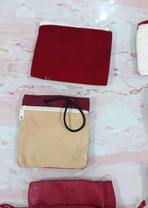 Set of 6 Jwellery Gifting Pouches
