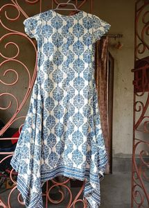Branded Stylish Blue Kurta For Women