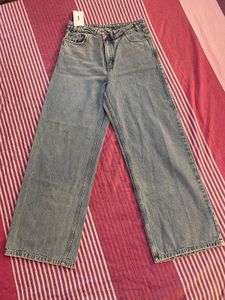 Nuon Westside Light Wash Wide Leg Jeans