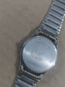 Vintage Titan Analog Wrist Watch