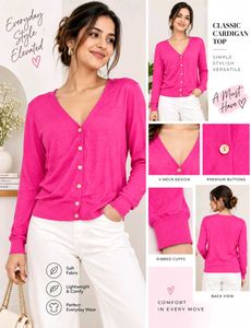 🔥Buy 1, Get 1 Free🔥Classic V-Neck Cardigan