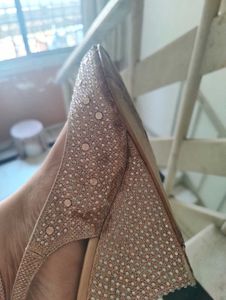 Sparkly Wedge Heels