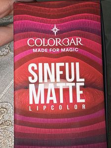 Colorbar Lipstick - Sinful Matte
