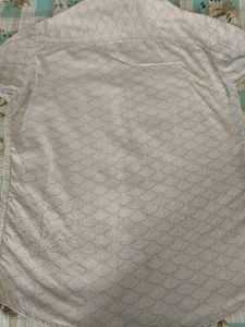 White Printed Shirt