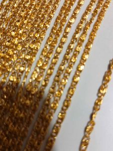 Gold plated chain set of 9