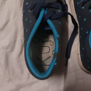 Women's Star Printed Canvas Casual Sneaker Shoe 👟