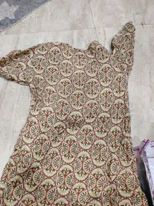 Patterned Brown Top