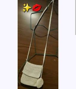 Handmade Crochet Sling Bag
