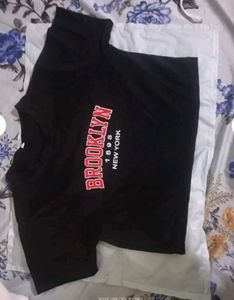 Brooklyn New York Cropped T-Shirt