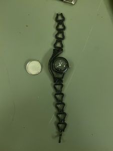Women's Black Chain Watch