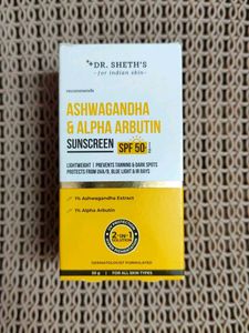 Dr. Seth's Ashwagandha & Arbutin Sunscreen