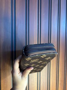 Double zip wallet
