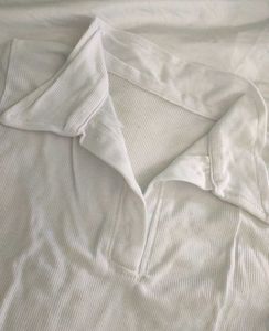 Basic White Crop Tee 🤍