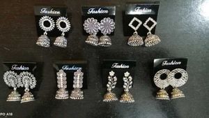 Assorted Jhumka Earrings Set ( NEW)