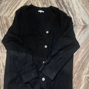 Classic Black Knit Cardigan(new)