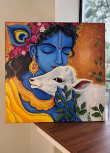 Limited Time Offer⏰✨🚨beautiful Krishna Painting
