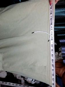 Nude Color Cargo Trousers For Women