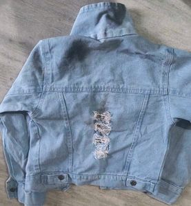 Distressed Denim Jacket
