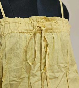 Yellow Spaghetti Top