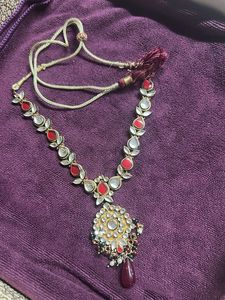 Stunning  antique  kundan Necklace Set