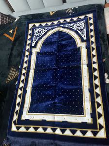 Elegant Blue Prayer Rug