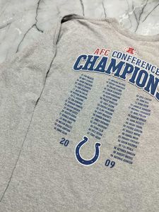 Reebok Colts AFC Champions Long Sleeve Tee