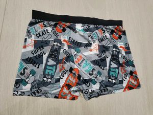 Skateboard Print Boxers