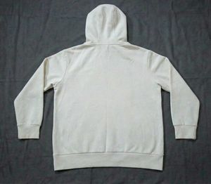 GUESS Logo Hoodie – Off White