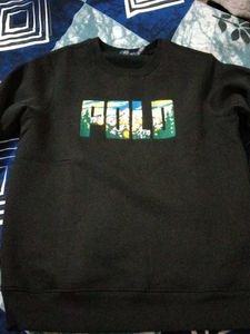 Polo Graphic Print Sweatshirt