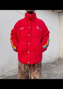 Y2K thermal Red Puffer Jacket
