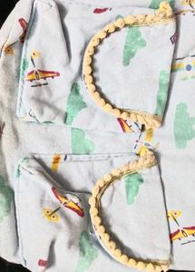 Cute Airplane Print Backpack