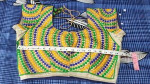 Embroidered multicolour Blouse